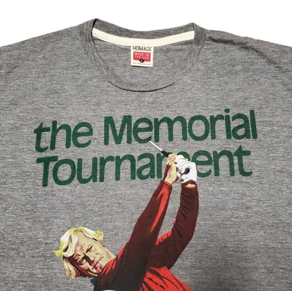 Old School Homage Jack Nicholas The Memorial Tournament tee - Picture 3 of 5